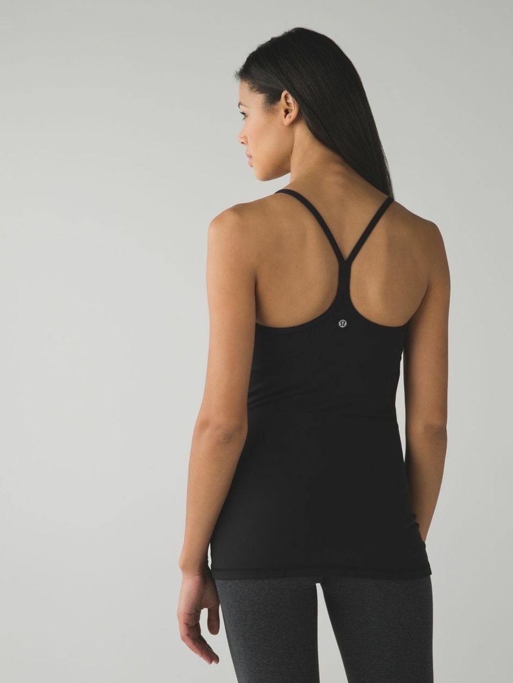 Lululemon Power Y Black Racerback Women's Tank Top